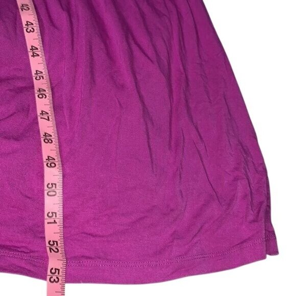 Fabletics Womens Magenta Halter Maxi Dress Medium - Picture 7 of 7
